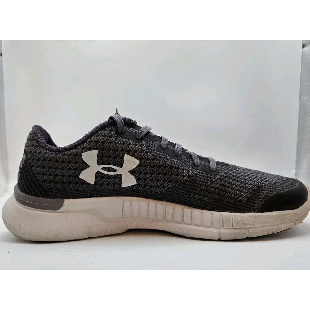 Under Armour Charged Lightning Grey‎ Purple Running Shoes Sneakers Womens 7.5